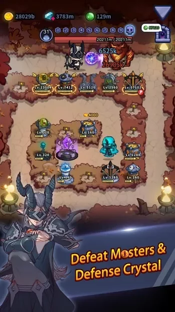Idle Defense: Dark Forest screenshot