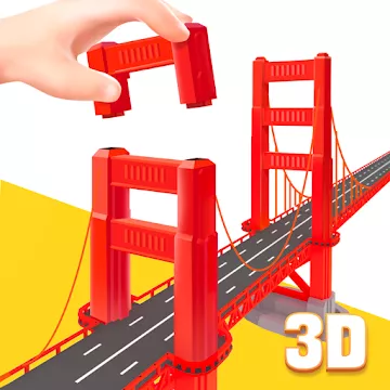 Pocket World 3D - Assemble models unique puzzle icon