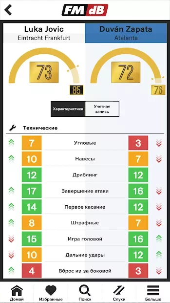 FMdB - Футбольная база screenshot