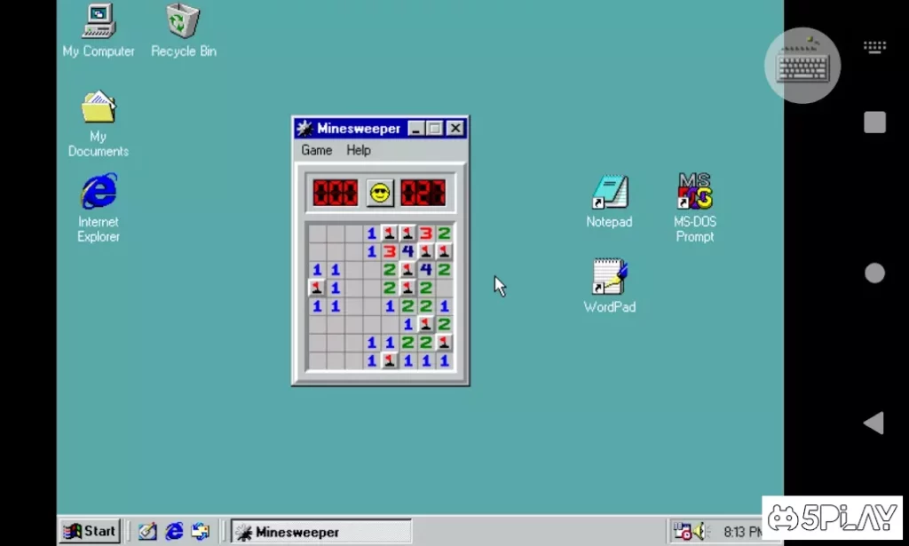 Win 98 Simulator screenshot