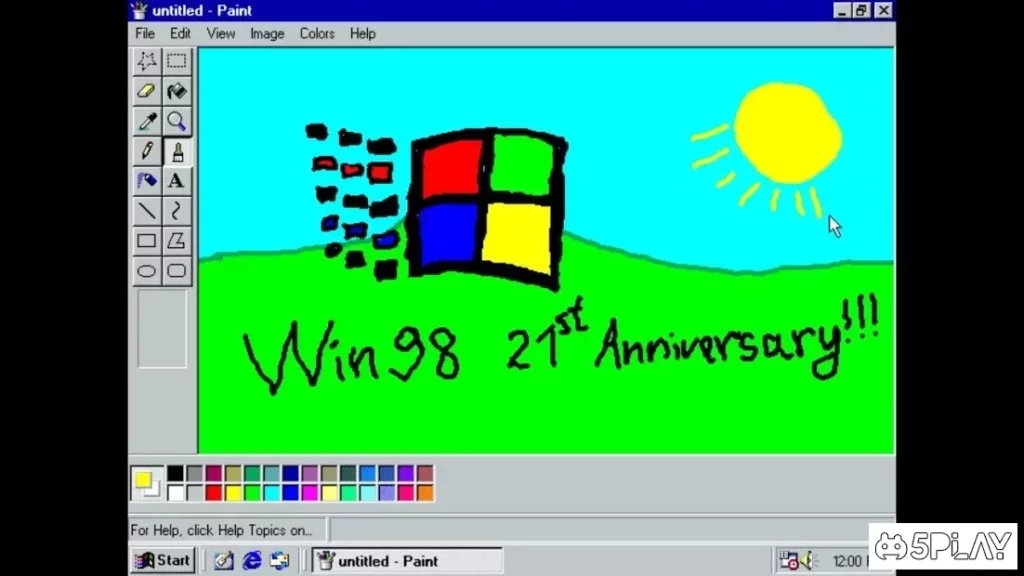 Win 98 Simulator screenshot