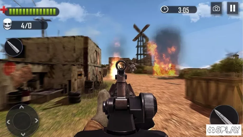 Battleground Fire : Free Shooting Games 2019 screenshot