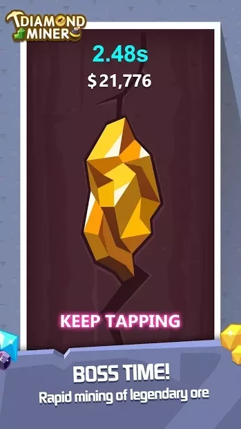 Diamond Miner: Treasure Digger!! screenshot