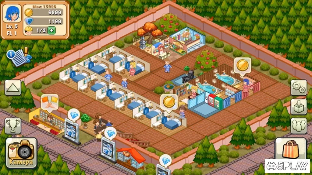 Hotel Story: Создайте курорт screenshot