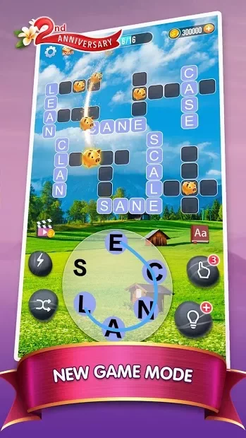 Word Crossy - A crossword game screenshot