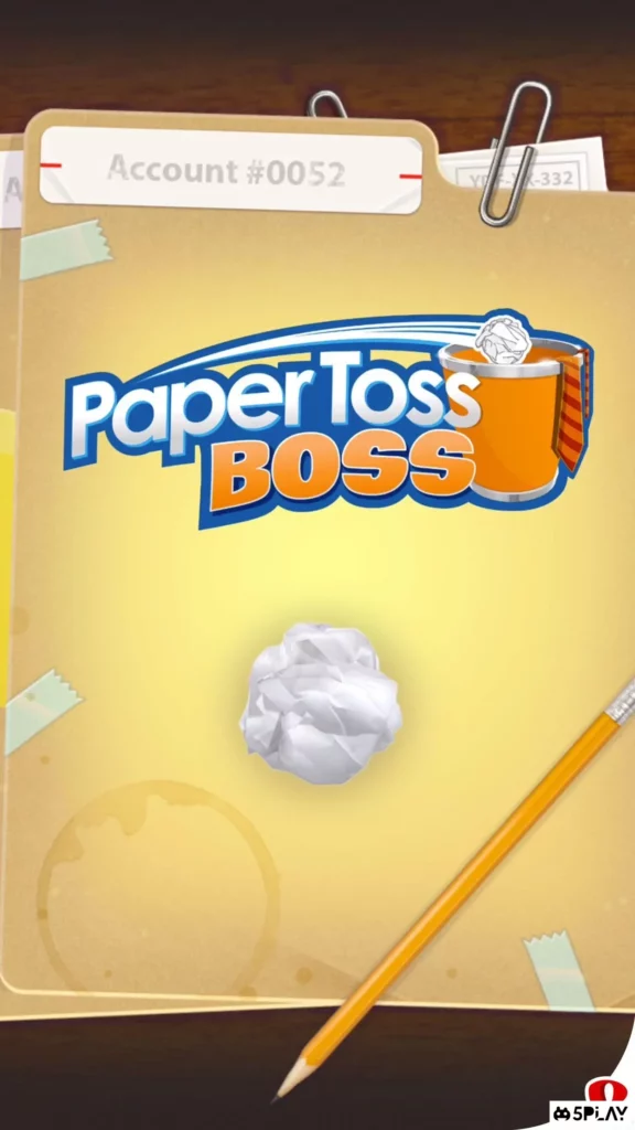Paper Toss Boss screenshot
