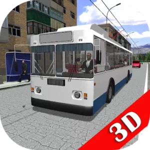 Симулятор троллейбуса 3D 2018 4.1.4 (MOD: много денег)