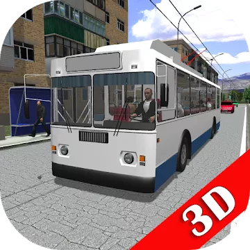 Симулятор троллейбуса 3D 2018 icon
