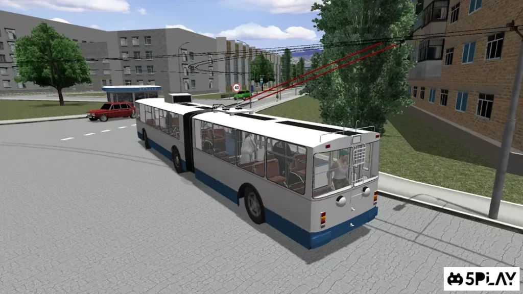 Симулятор троллейбуса 3D 2018 screenshot