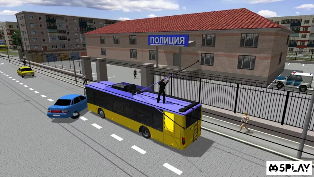 Симулятор троллейбуса 3D 2018 screenshot