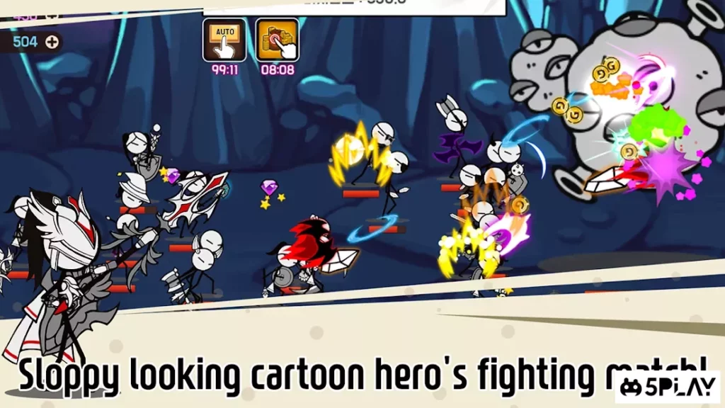 Legend of the cartoon - idle RPG screenshot