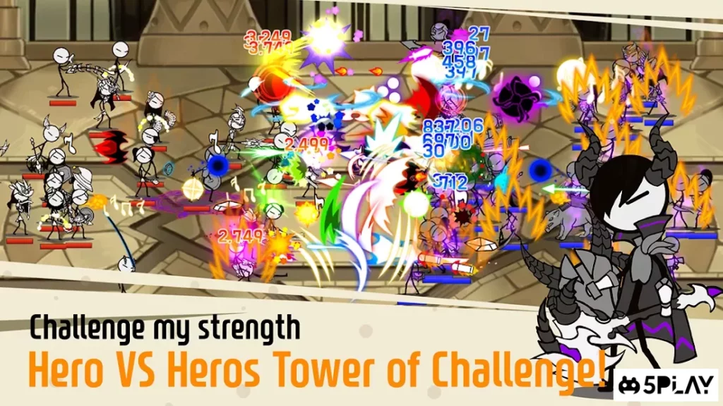 Legend of the cartoon - idle RPG screenshot