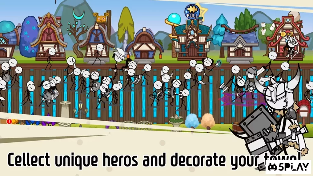 Legend of the cartoon - idle RPG screenshot