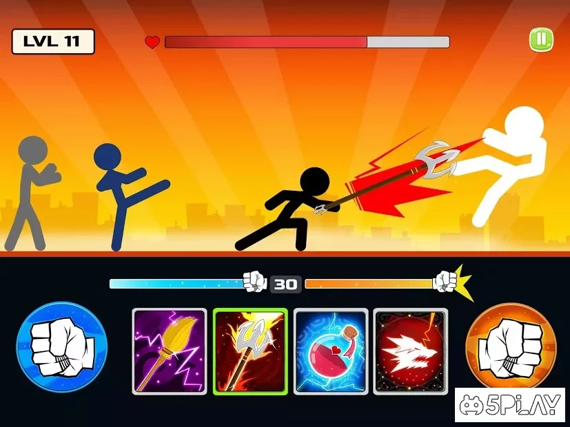 Stickman Fighter: Mega Brawl screenshot