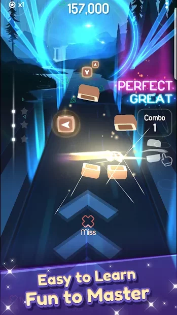 Танцующий клинок: электронная музыка и ритм screenshot