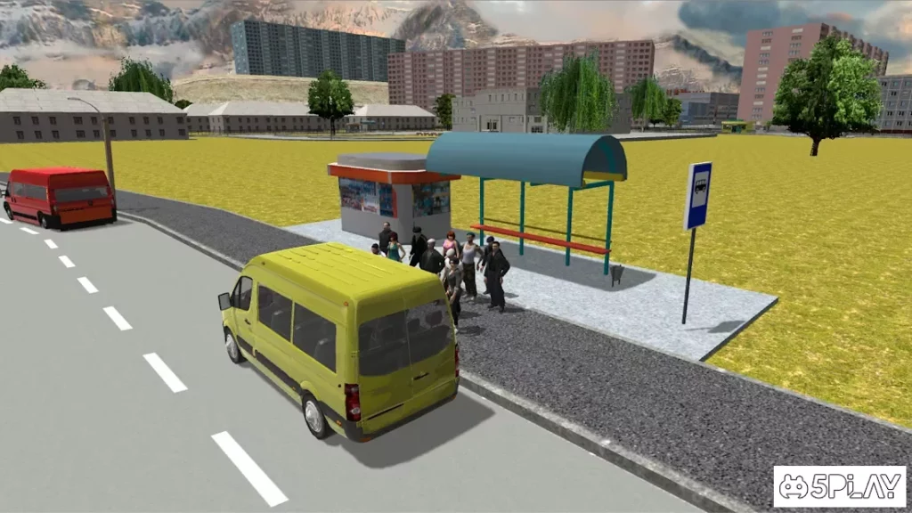 Симулятор маршрутки 2017 screenshot