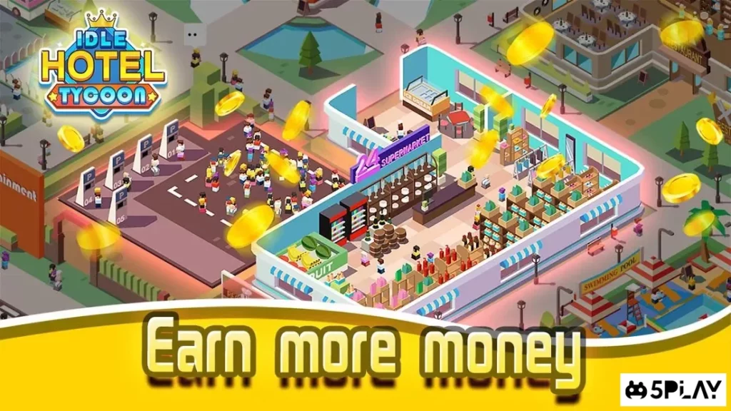 Idle Hotel Tycoon screenshot