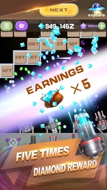 Merge Tower : Idle Strategy Game screenshot