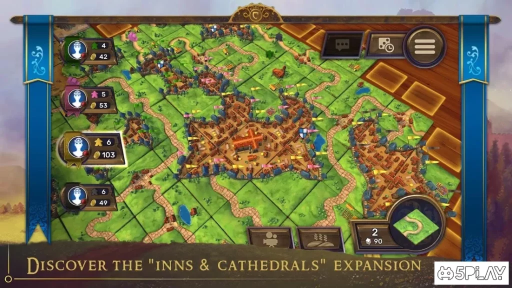 Carcassonne: Official Board Game -Tiles & Tactics screenshot