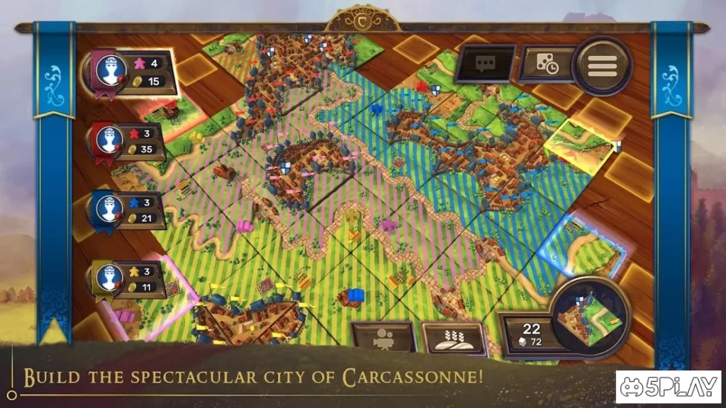 Carcassonne: Official Board Game -Tiles & Tactics screenshot
