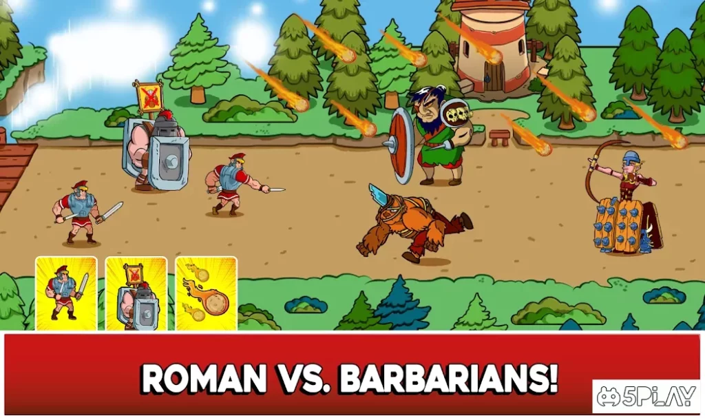 Empire Rush: Rome Wars & Defense (Tower Game) screenshot