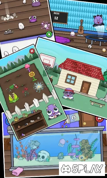 Moy 4 - Virtual Pet Game screenshot