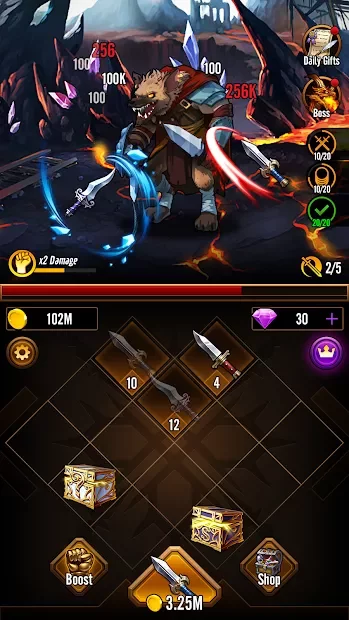 BladeSmith - Merge Idle screenshot