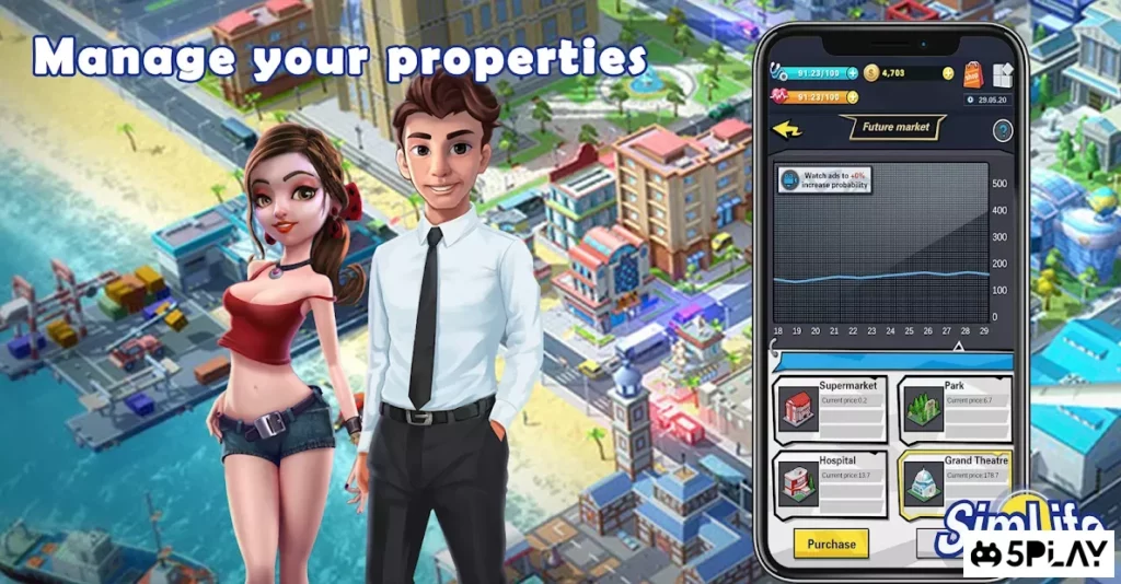 SimLife screenshot