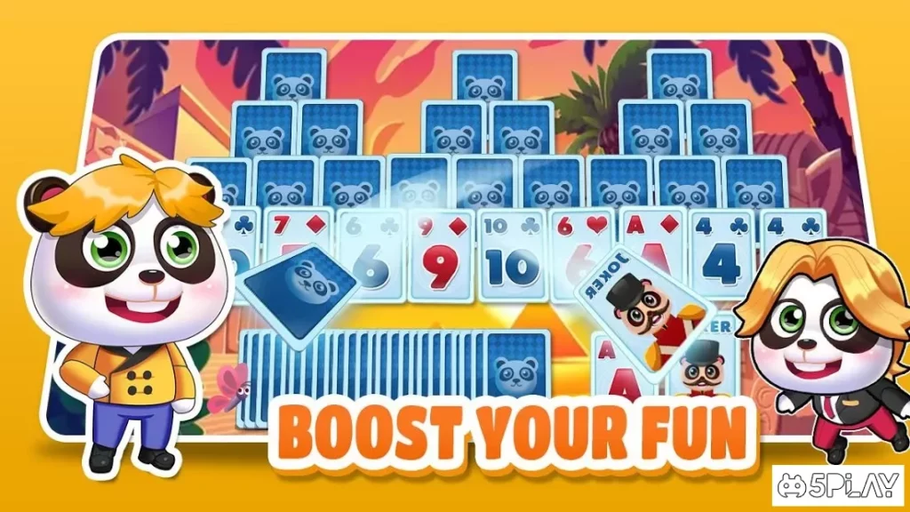 Solitaire Idle Panda screenshot