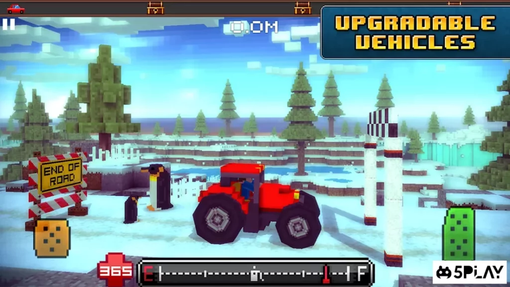 Blocky Roads screenshot