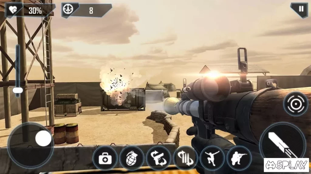 Modern FPS Combat Mission - Counter Terrorist Game screenshot