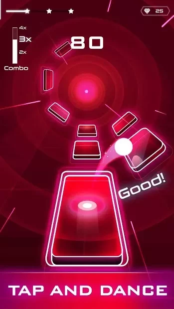 Magic Twist: Twister Music Ball Game screenshot