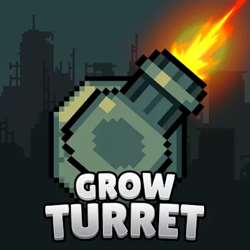 Grow Turret — Idle Clicker Defense 7.7.9 (MOD: бесплатные покупки)