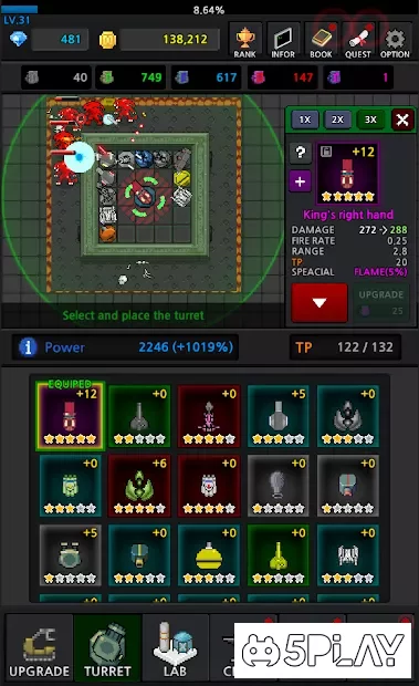 Grow Turret - Idle Clicker Defense screenshot