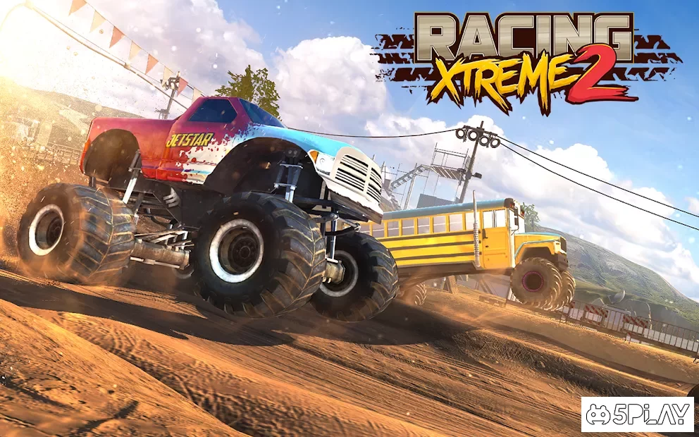 Racing Xtreme 2: Top Monster Truck & Offroad Fun screenshot