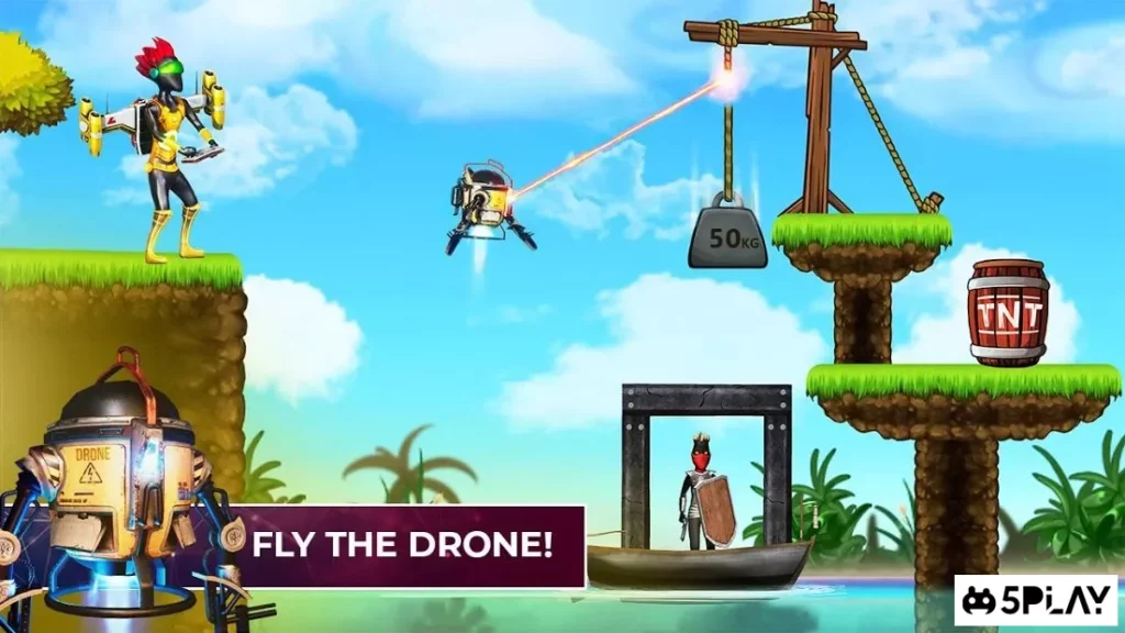 Stickman Reborn - Free Puzzle Shooting Games 2020 screenshot