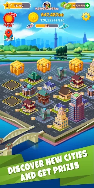 Merge City screenshot