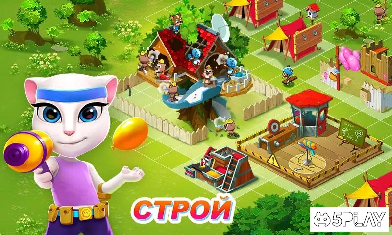 Говорящий Том: водная битва screenshot
