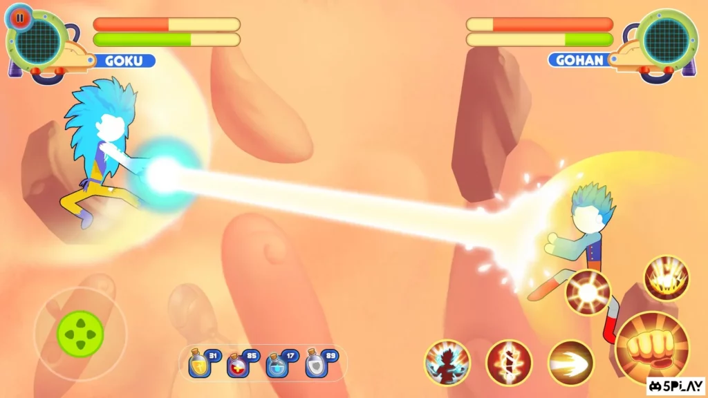 Ultra Stick : Super Dragon Fight screenshot