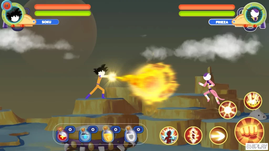 Ultra Stick : Super Dragon Fight screenshot