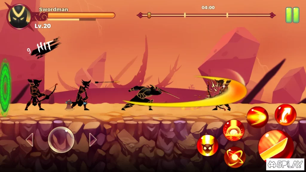 Stickman Ninja: Legends Warrior-Ролевая игра теней screenshot
