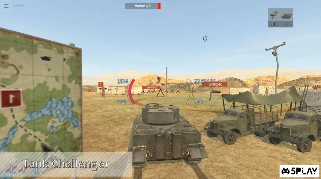 Panzer War screenshot