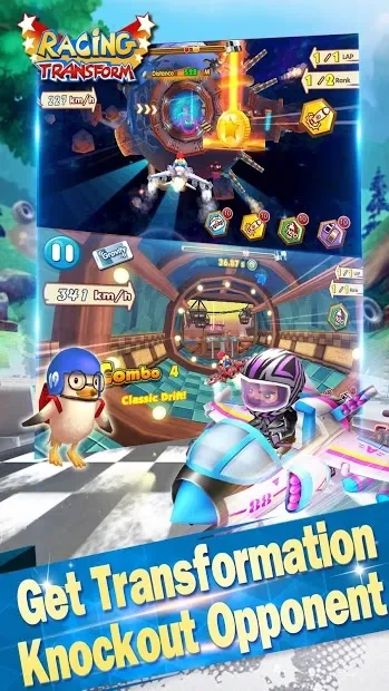 Racing Transform - Skyland Race screenshot