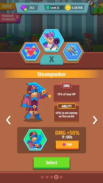 Gear for Heroes: Idle Craft screenshot