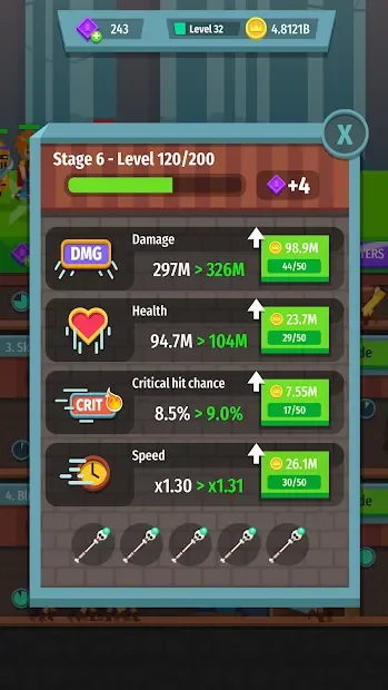 Gear for Heroes: Idle Craft screenshot