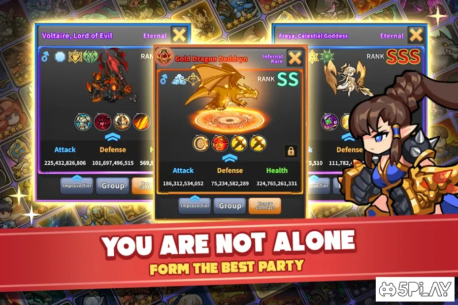 Raid the Dungeon : Idle RPG Heroes AFK or Tap Tap screenshot