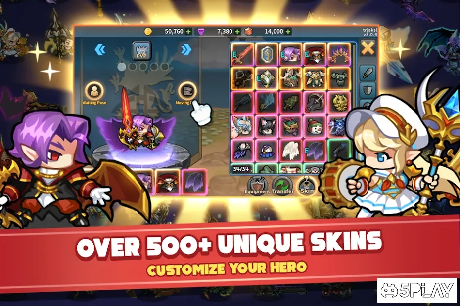 Raid the Dungeon : Idle RPG Heroes AFK or Tap Tap screenshot