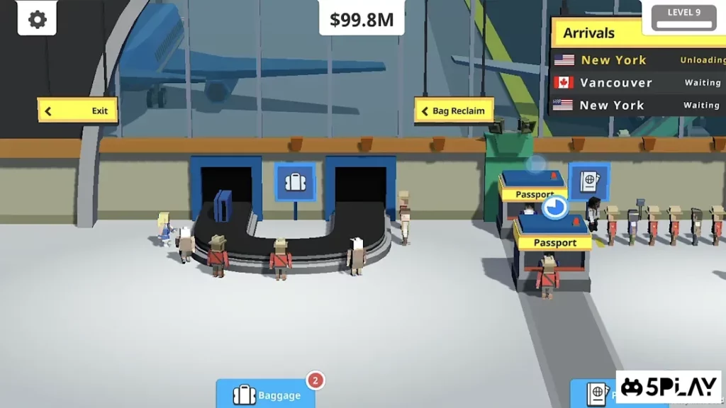 Idle Tap Airport screenshot