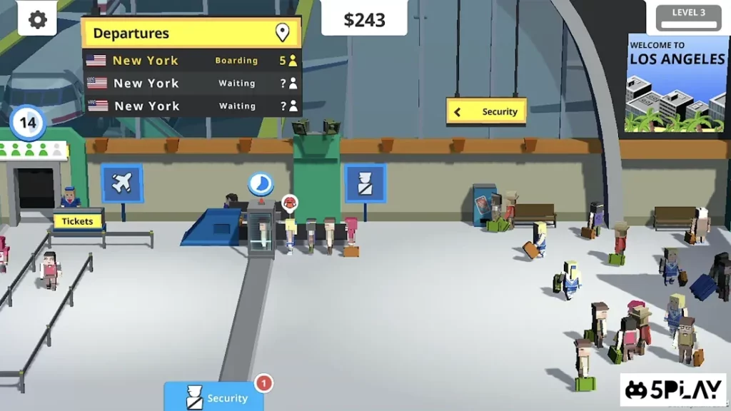 Idle Tap Airport screenshot