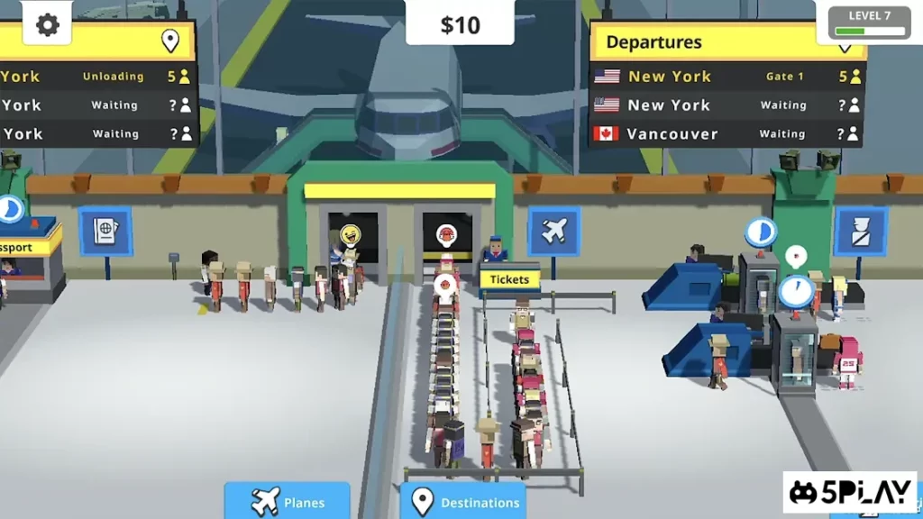 Idle Tap Airport screenshot